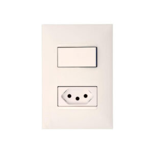 Conjunto 4x2 1 Simples + Tomada 2p+t 20a 615073bc Pial+