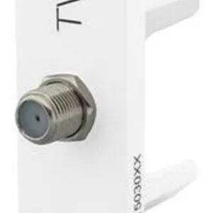 Módulo Tomada Tv Coaxial Branca - 615030bc Pial Plus+