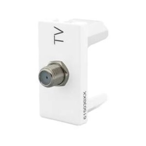 Módulo Tomada Tv Coaxial Branca - 615030bc Pial Plus+