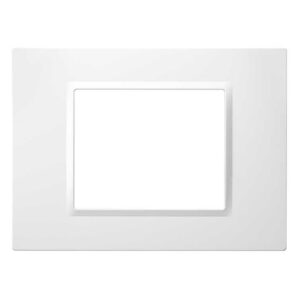 Placa 4x2 3 Postos Eclipse Branco 8200613-030 - Simon 82