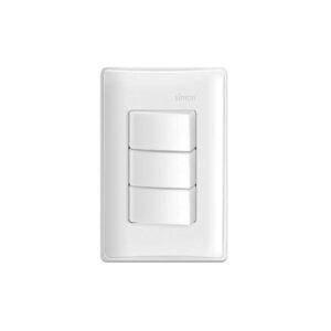 Conjunto 4x2 3 Interruptor Simples 10A BC 19937-30 Simon 19