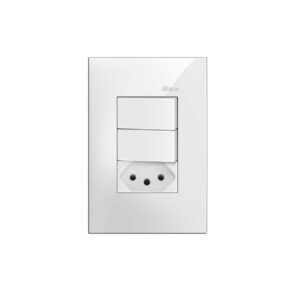 Conjunto 4x2 2 Inte Simples Tomada 10A BC 35957-30 Simon 35
