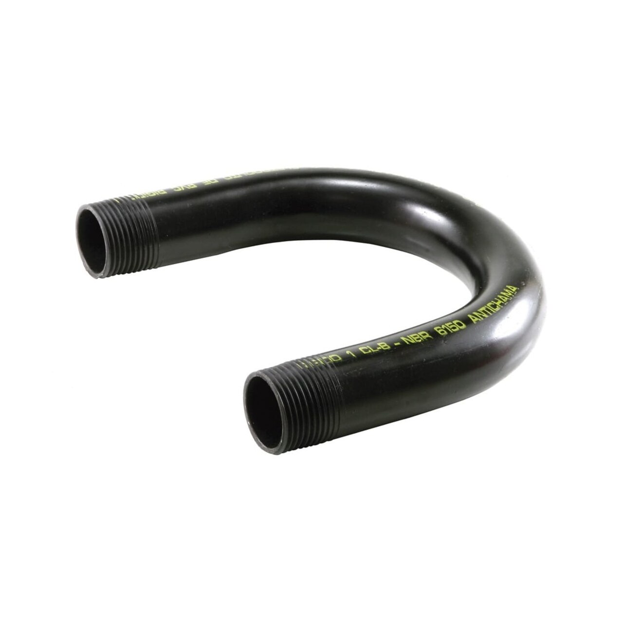 Curva de Pvc de 180° de 1.1/2 Preto - Bigplast