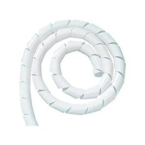 Spiraduto Para Cabos Espiral 1/2 20 Metros Branco Elesys