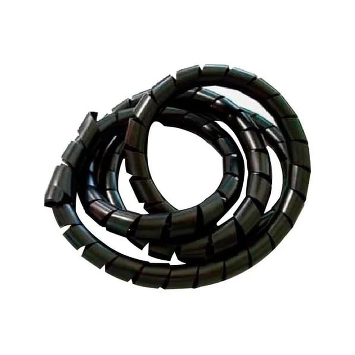 Spiraduto Para Cabos Espiral 3/4 20 Metros Preto Elesys