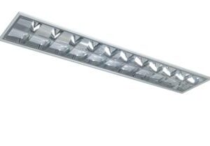 Luminária Alto Brilho Emb 2x40 CE1032 Refletor - Carolino