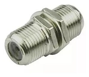 Emenda Para Cabo Coaxial Com Porca 10 Peças