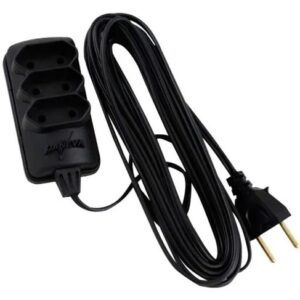 Extensão Sort Econ Pl 2x0,75mm 10 Metros 3 Tomadas DN1657 PT Daneva - Legrand