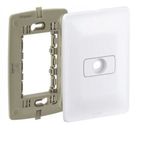 Placa 4x2 1 Posto + Saida Fio 680137 - Pial Zeffia