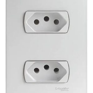 Conjunto 4x2 2 Tomada 2p+t De 10a Branca - S3b60440 Miluz