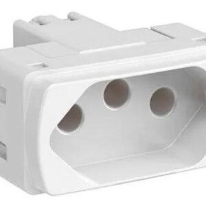 Módulo Tomada 2p+t 20a Branca - S3b70350 Miluz