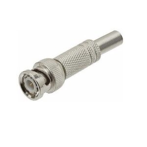 Conector BNC Macho 75R Com Mola