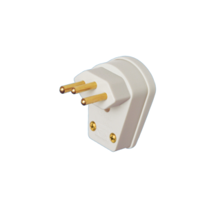 Plug Macho 90° Com Prensa Cabo 2p+t 20a Cinza 1482 - Fame
