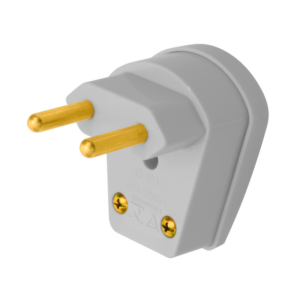 Plug Macho 90° Com Prensa Cabo 20a Cinza 1454 - Fame