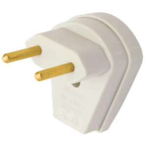 Plug Macho 90° Com Prensa Cabo 10a Cinza 1453 - Fame