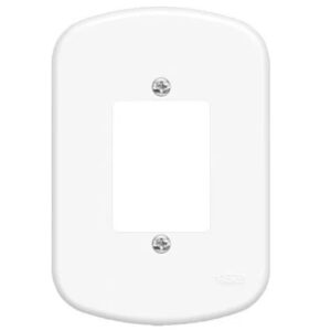 Placa 4x2 F3 837 - Fame Blanc