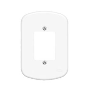 Placa 4x2 F3 837 - Fame Blanc