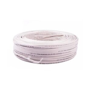 Cabo Paralelo 2x4mm 100 Metros Branco - Sil