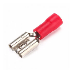Terminal Pre Isolado Femea 6.3 Vermelho - Penzel/eletrokit