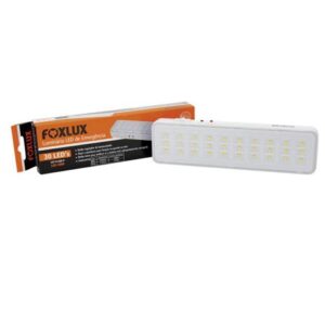 Luminária De Emergência 30 Leds Sl30 - Foxlux