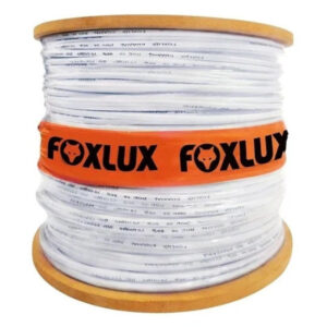Cabo Tv Coaxial 06/95% Branco Com 300Mts 66.10 - Foxlux