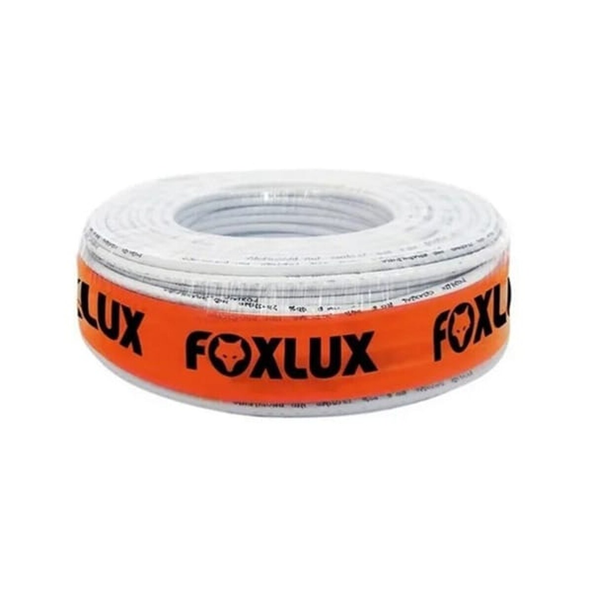 Cabo Tv Coaxial 59/67 100 Metros Branco 66.05 - Foxlux