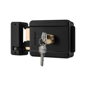 Fechadura Eletrica Preta Fx500 - Intelbras