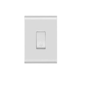 Conjunto 4x2 Interruptor Campainha Branco - 6501 Alumbra Sie