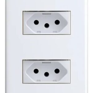 Conjunto 4x2 2 Tomada 2p+t 10a Branca - 6083 Alumbra Siena