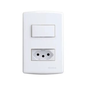 Conjunto 4x2 Interruptor Paralelo E Tomada 2p+t 10a BC 6085
