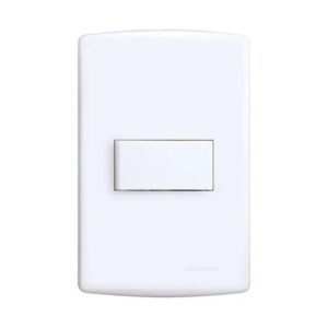 Conjunto 4x2 Interruptor Paralelo Horizontal Branco - 6512 A