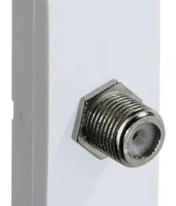 Módulo Tomada Tv Coaxial Branca - 6030 Alumbra Siena