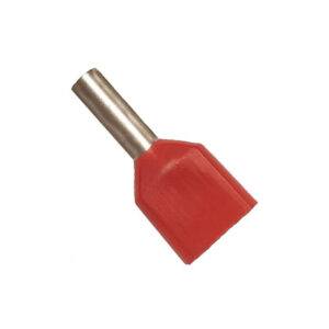 Terminal Pre Isolado Ilhos Simples 1mm Vermelho - Eletrokit