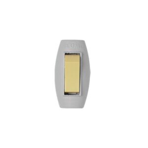 Interruptor 1/2 Fio Cinza 1649 - Ilumi