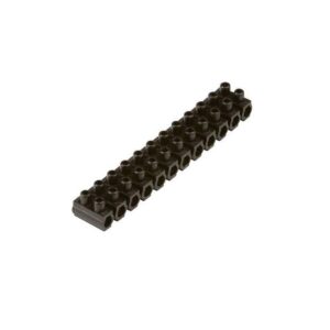 Conector em Barra/Sindal 16mm Baquelite 512 Preto - Sindal