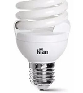 Lâmpada Fluorecente Espiral 25w 220v Amarela - Kian