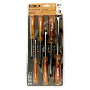 Chave De Fenda/philips Jogo Com 6 53.11 - Foxlux