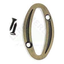 Numero Residencial 0 - Oval