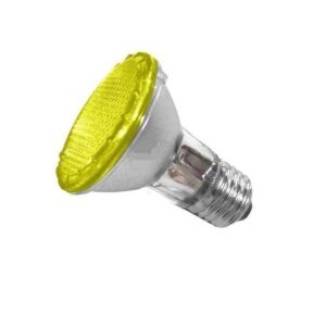 Lâmpada Halógena Par 20 50w 220v Amarela - Ourolux