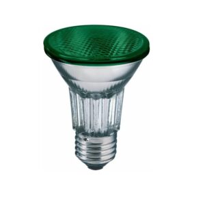 Lâmpada Halógena Par 20 50w 220v Verde - Ourolux