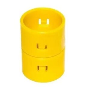Luva Para Conduite Corrugado 20mm Amarela - Adtex