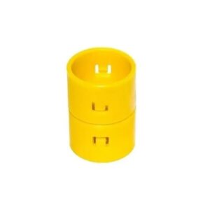 Luva Para Conduite Corrugado 32mm Amarela - Adtex