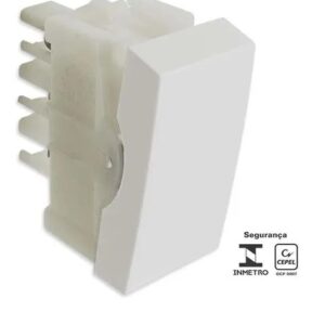 Modulo Interruptor Simples Branco - 85308 Alumbra Gracia