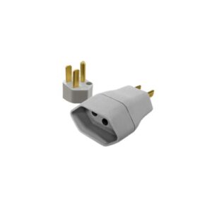 Adaptador De Tomada Reverso 2p+t 15a 1224 Branco - Ilumi