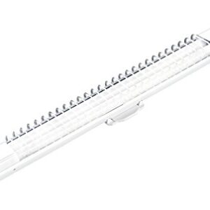 Luminaria 2x20W Branca Modelo 290 - Lumibras