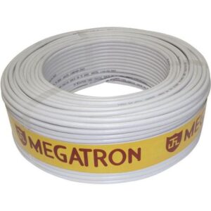 Cabo Tv Coaxial 06/67% Branco Com 300Mts - Megatron