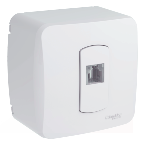 Conjunto Sobrepor Tomada Rj11 2 Fios - Miluz