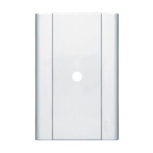 Placa 4x2 Saída Fio 10mm Branca - 0509 Fame Modulare
