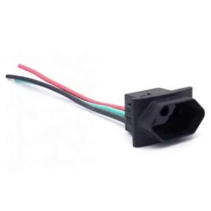 Tomada Para Painel 16A Preta 30023 - Transmobil