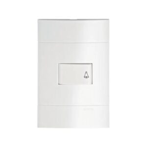 Conjunto 4x2 Interruptor Campainha - Prm44061 Lunare